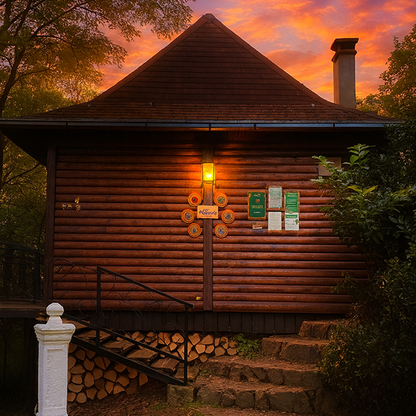 Romantična brvnara Maslačak